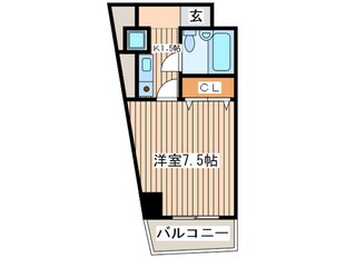 シャンブルドオザキの物件間取画像